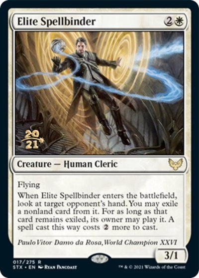 Elite Spellbinder [Strixhaven: School of Mages Prerelease Promos] | Rock City Comics