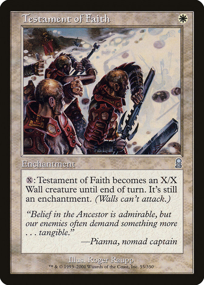 Testament of Faith [Odyssey] | Rock City Comics