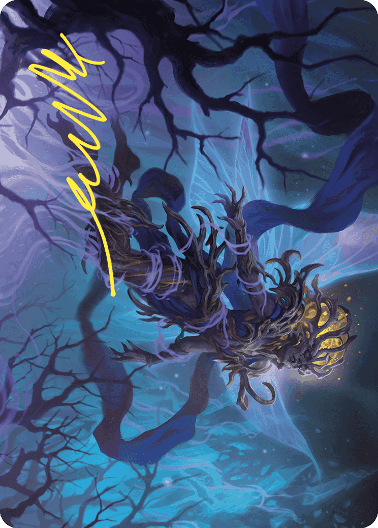 Sleep-Cursed Faerie Art Card (Gold-Stamped Signature) [Wilds of Eldraine Art Series] | Rock City Comics