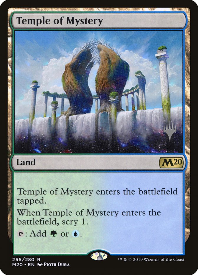 Temple of Mystery (Promo Pack) [Core Set 2020 Promos] | Rock City Comics