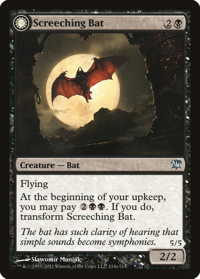 Screeching Bat // Stalking Vampire [Innistrad] | Rock City Comics