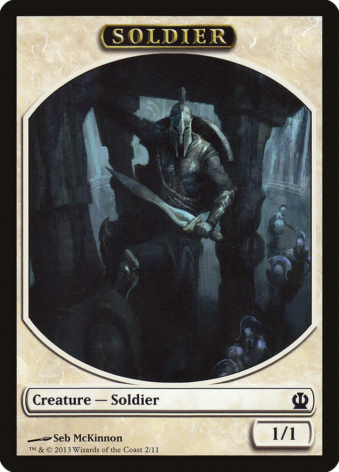 Soldier (2/11) [Theros Tokens] | Rock City Comics