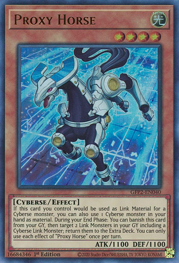 Proxy Horse [GFP2-EN040] Ultra Rare | Rock City Comics