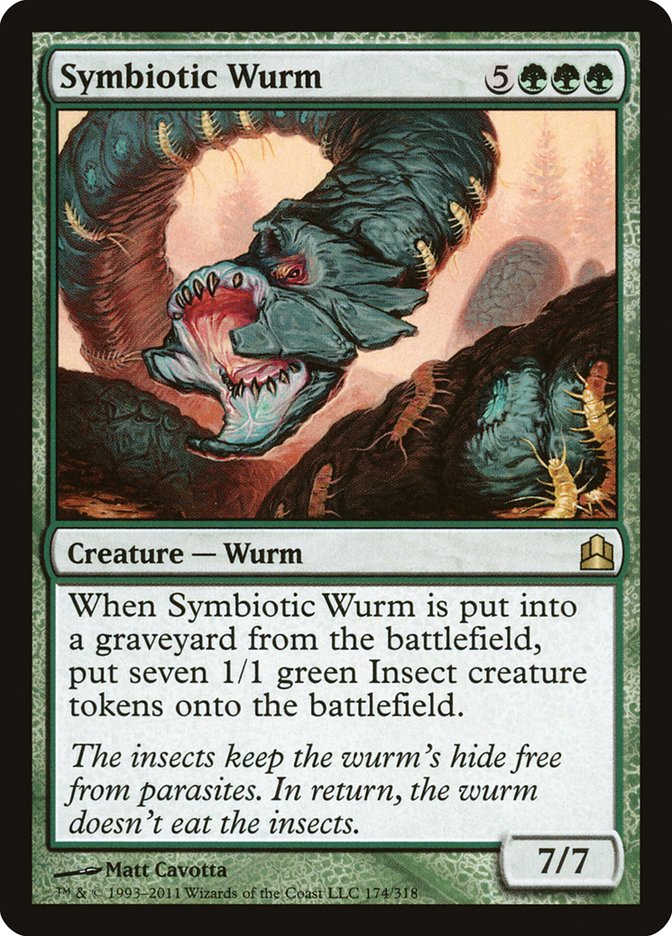 Symbiotic Wurm [Commander 2011] | Rock City Comics