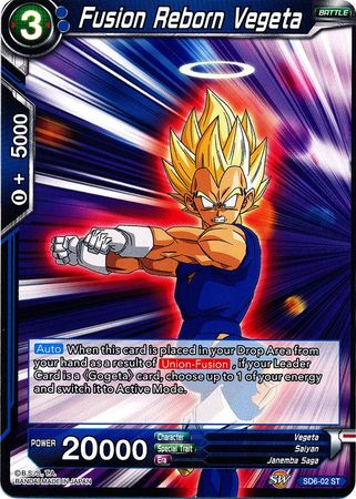 Fusion Reborn Vegeta (Starter Deck - Resurrected Fusion) (SD6-02) [Miraculous Revival] | Rock City Comics