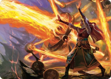 Ghitu Amplifier Art Card [Dominaria United Art Series] | Rock City Comics