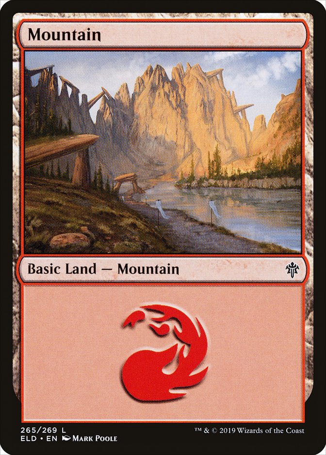 Mountain (265) [Throne of Eldraine] | Rock City Comics