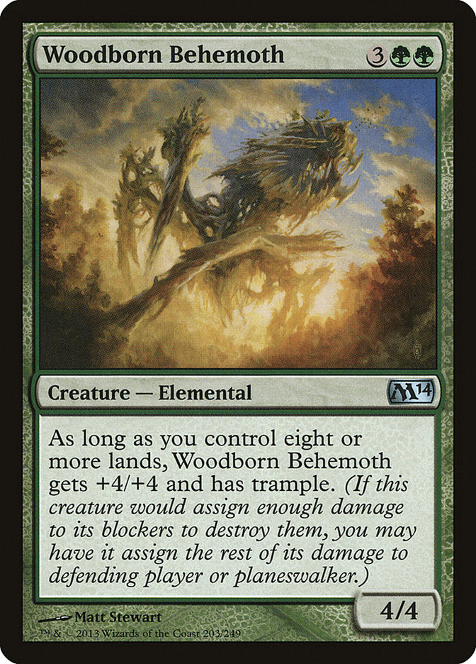 Woodborn Behemoth [Magic 2014] | Rock City Comics