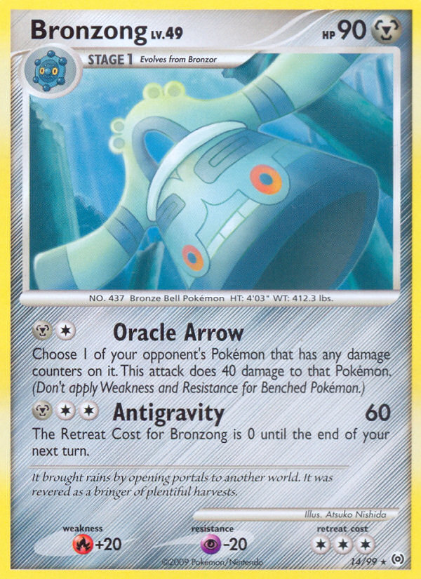 Bronzong (14/99) [Platinum: Arceus] | Rock City Comics