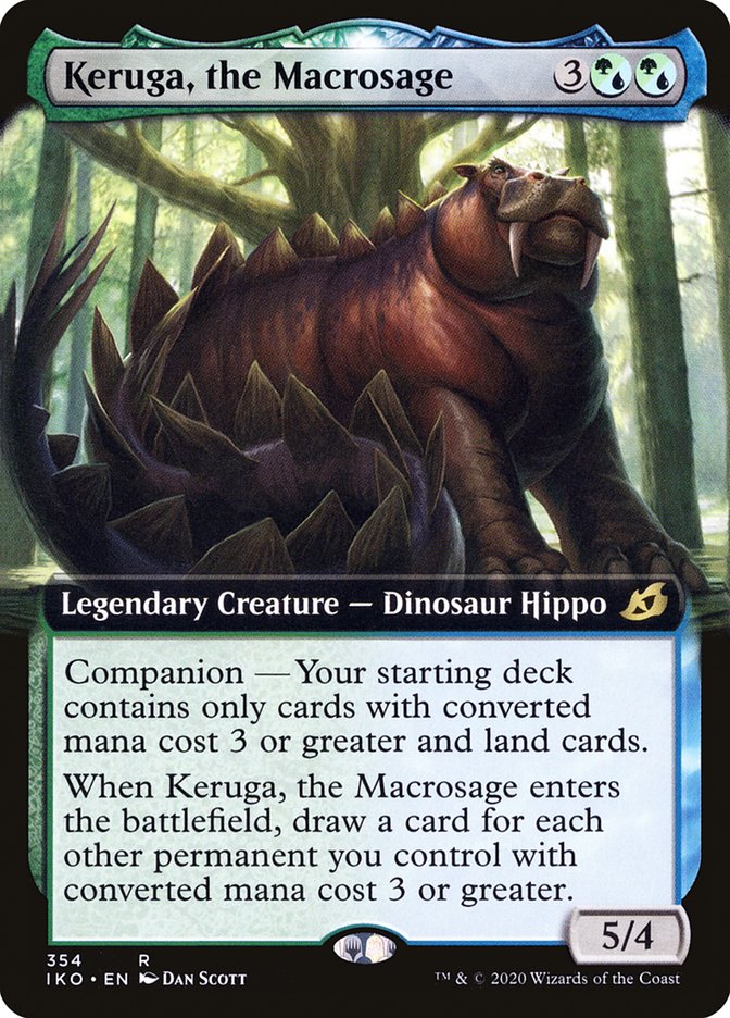 Keruga, the Macrosage (Extended Art) [Ikoria: Lair of Behemoths] | Rock City Comics