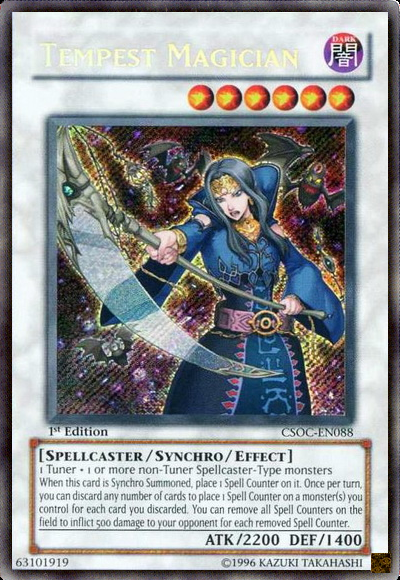 Tempest Magician [CSOC-EN088] Secret Rare | Rock City Comics