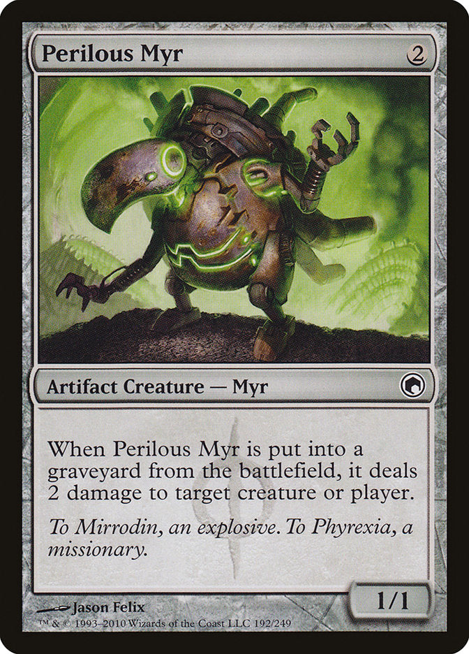 Perilous Myr [Scars of Mirrodin] | Rock City Comics