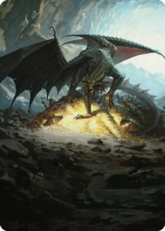 Ancient Copper Dragon Art Card (04) [Commander Legends: Battle for Baldur's Gate Art Series] | Rock City Comics