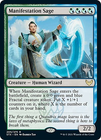 Manifestation Sage (Promo Pack) [Strixhaven: School of Mages Promos] | Rock City Comics