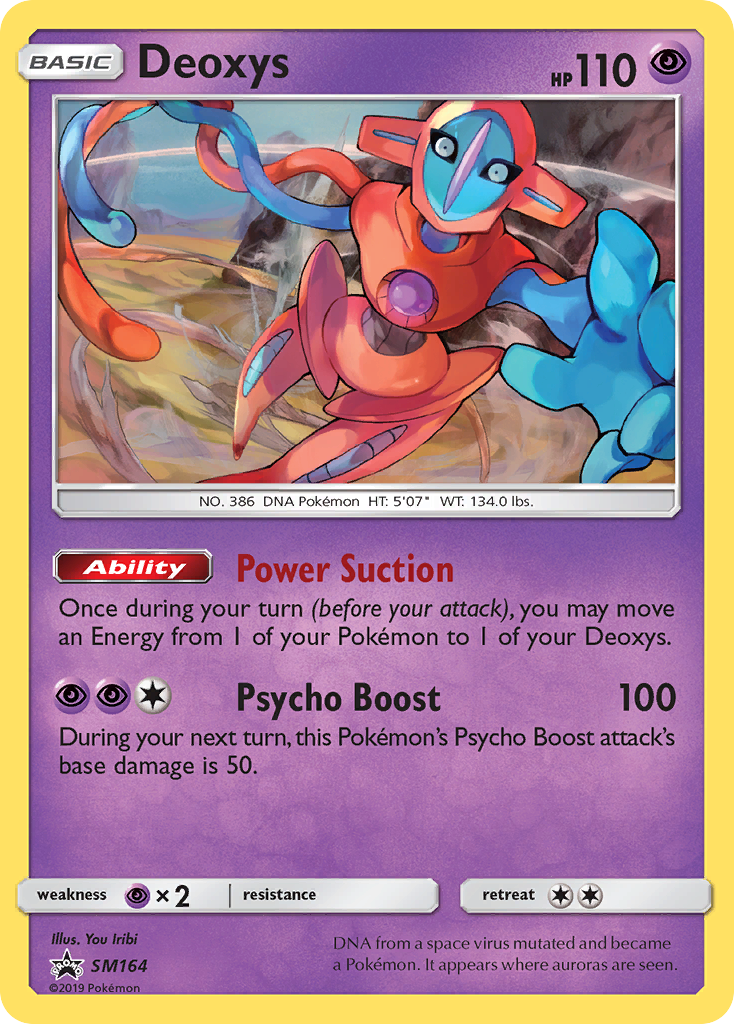 Deoxys (SM164) [Sun & Moon: Black Star Promos] | Rock City Comics