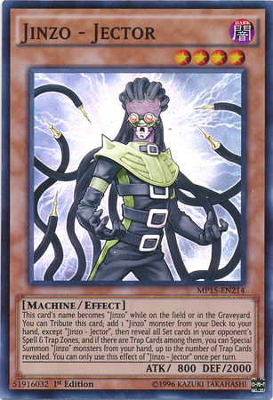 Jinzo - Jector [MP15-EN214] Super Rare | Rock City Comics