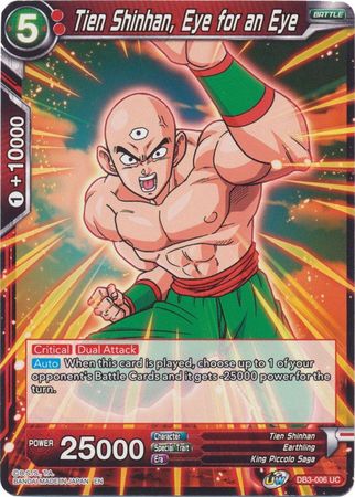 Tien Shinhan, Eye for an Eye [DB3-006] | Rock City Comics