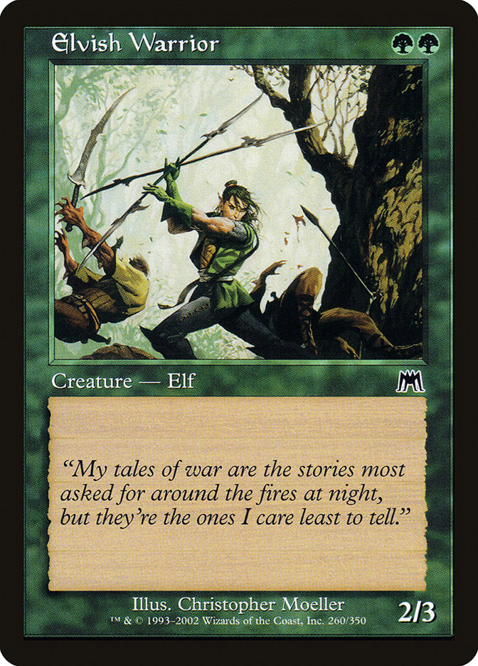 Elvish Warrior [Onslaught] | Rock City Comics