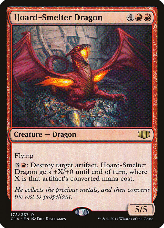 Hoard-Smelter Dragon [Commander 2014] | Rock City Comics