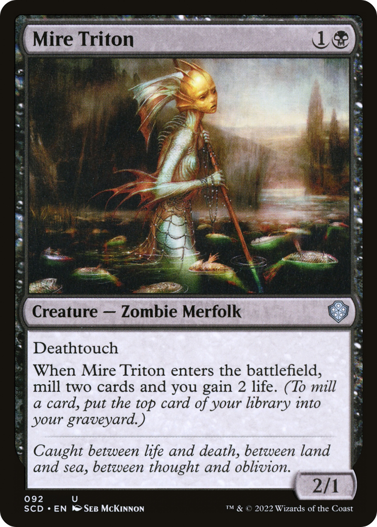 Mire Triton [Starter Commander Decks] | Rock City Comics