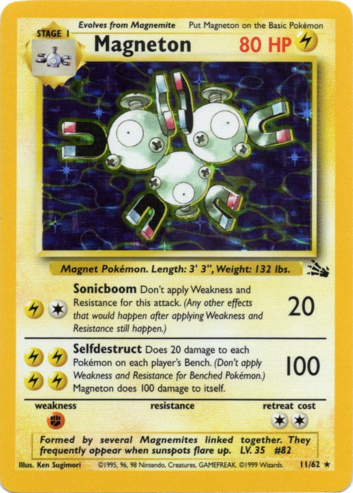 Magneton (11/62) [Fossil Unlimited] | Rock City Comics