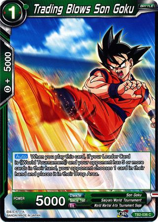 Trading Blows Son Goku [TB2-036] | Rock City Comics