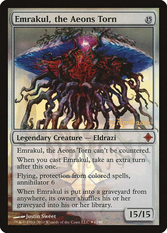 Emrakul, the Aeons Torn [Rise of the Eldrazi Prerelease Promos] | Rock City Comics