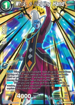Whis, a Helping Hand [BT12-099] | Rock City Comics