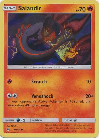 Salandit (15/145) (Collection Promo) [Sun & Moon: Guardians Rising] | Rock City Comics