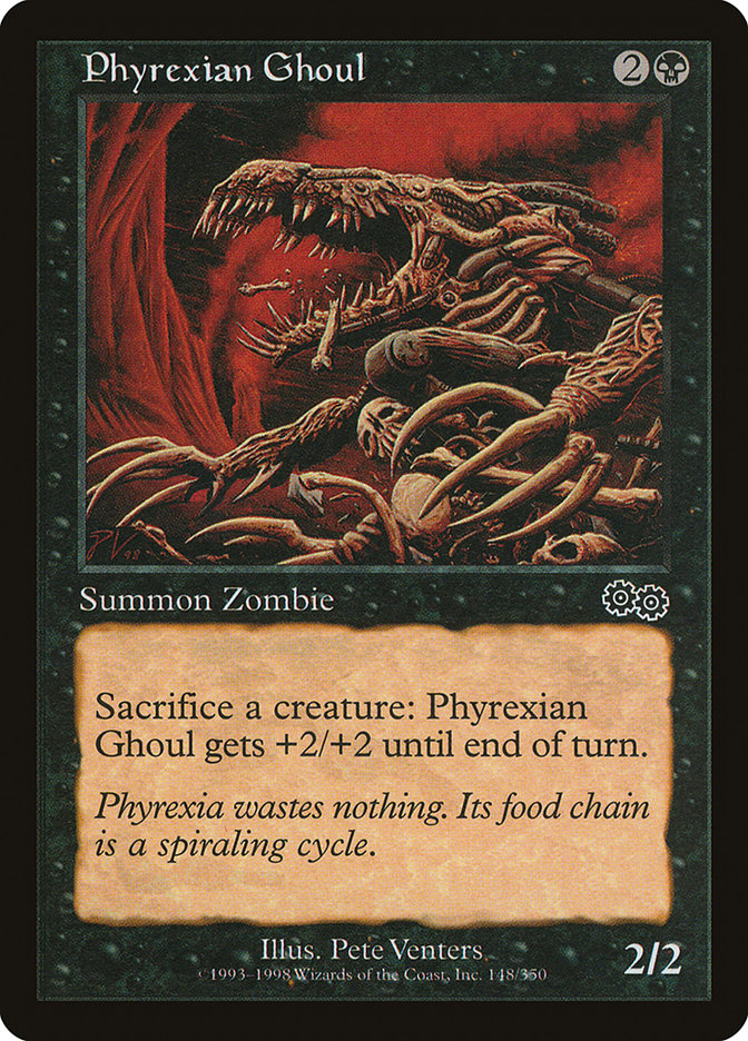 Phyrexian Ghoul [Urza's Saga] | Rock City Comics