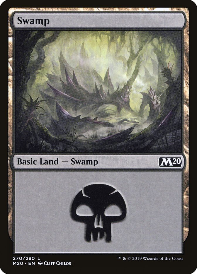 Swamp (270) [Core Set 2020] | Rock City Comics