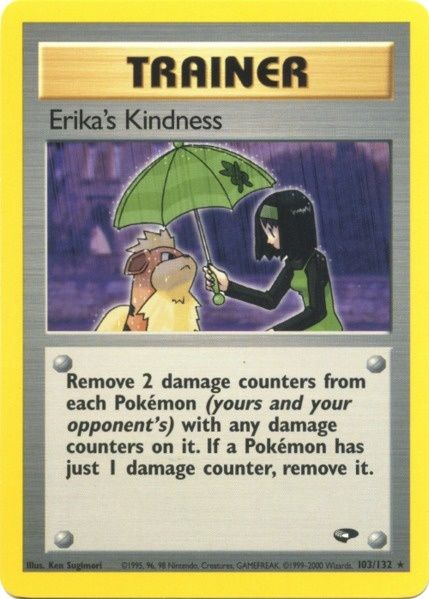 Erika's Kindness (103/132) [Gym Challenge Unlimited] | Rock City Comics