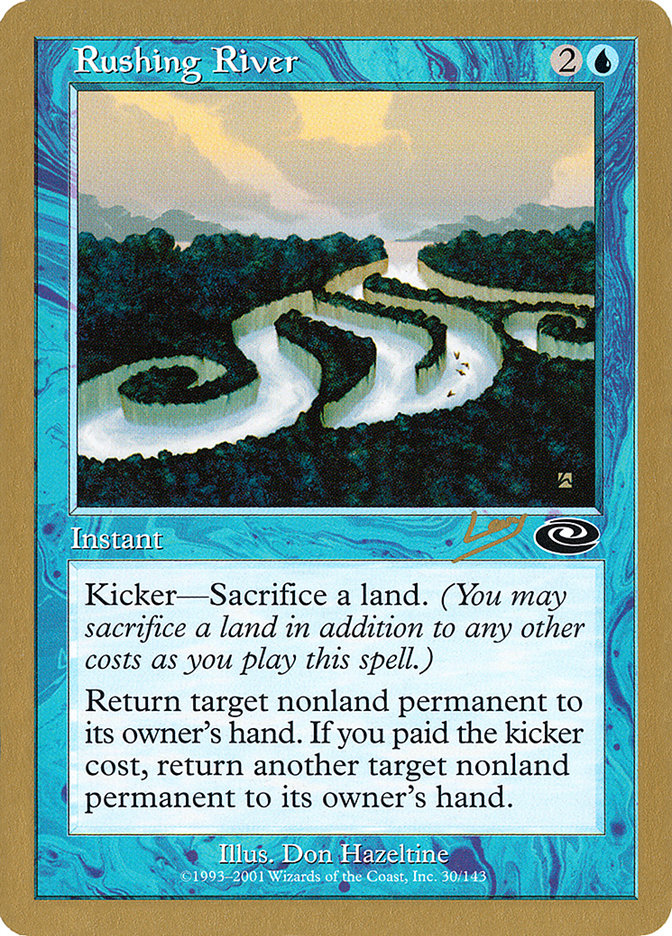 Rushing River (Raphael Levy) [World Championship Decks 2002] | Rock City Comics