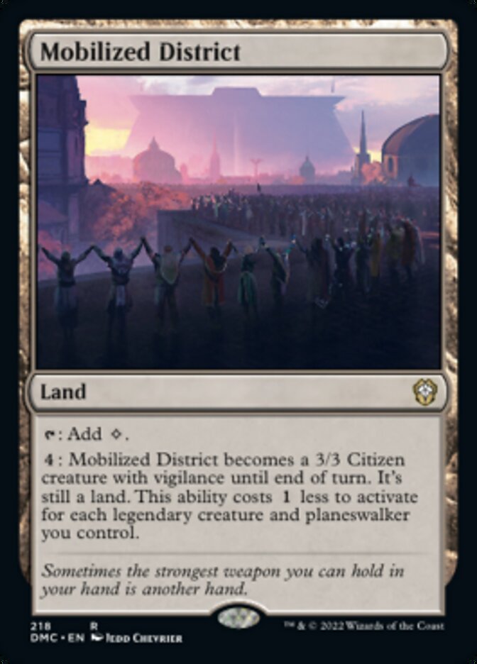 Mobilized District [Dominaria United Commander] | Rock City Comics