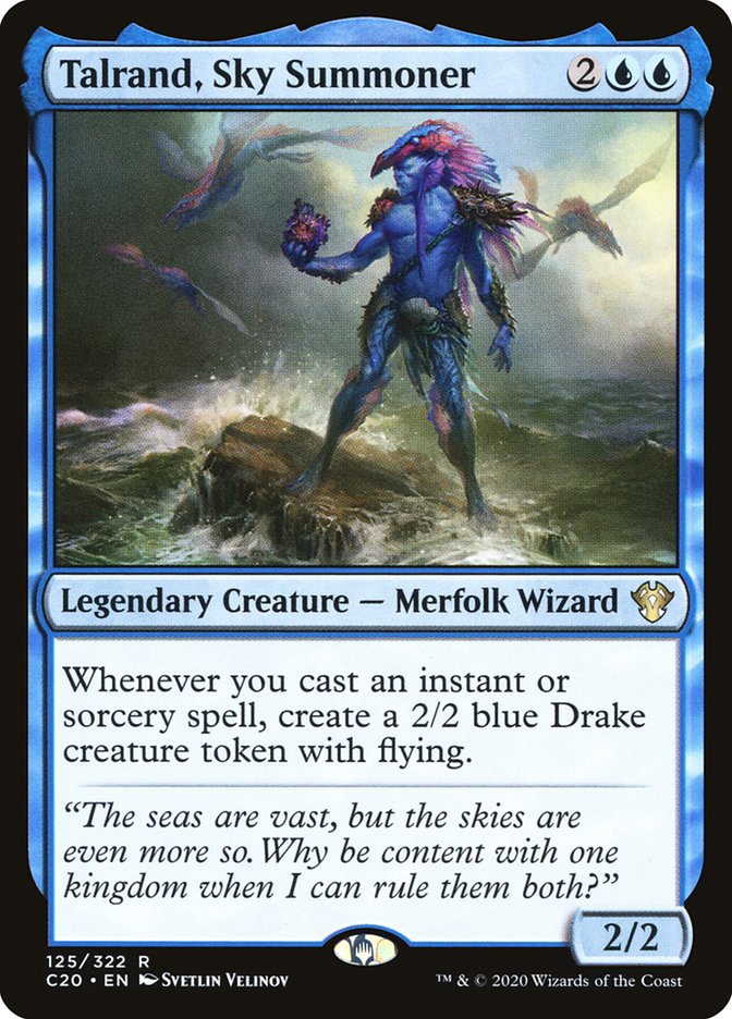 Talrand, Sky Summoner [Commander 2020] | Rock City Comics