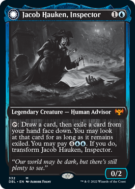 Jacob Hauken, Inspector // Hauken's Insight [Innistrad: Double Feature] | Rock City Comics