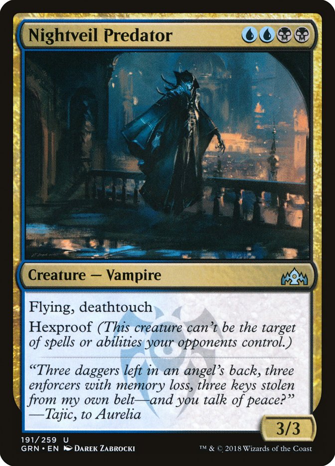 Nightveil Predator [Guilds of Ravnica] | Rock City Comics