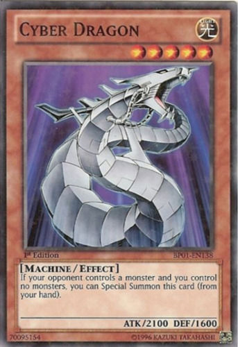 Cyber Dragon [BP01-EN138] Starfoil Rare | Rock City Comics