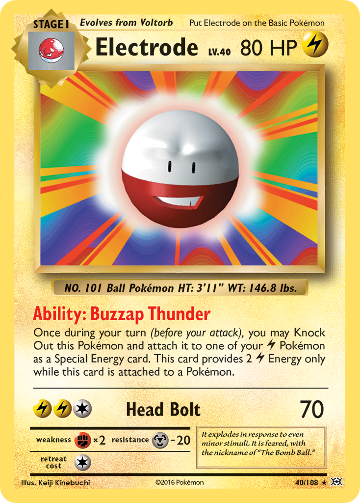 Electrode (40/108) [XY: Evolutions] | Rock City Comics