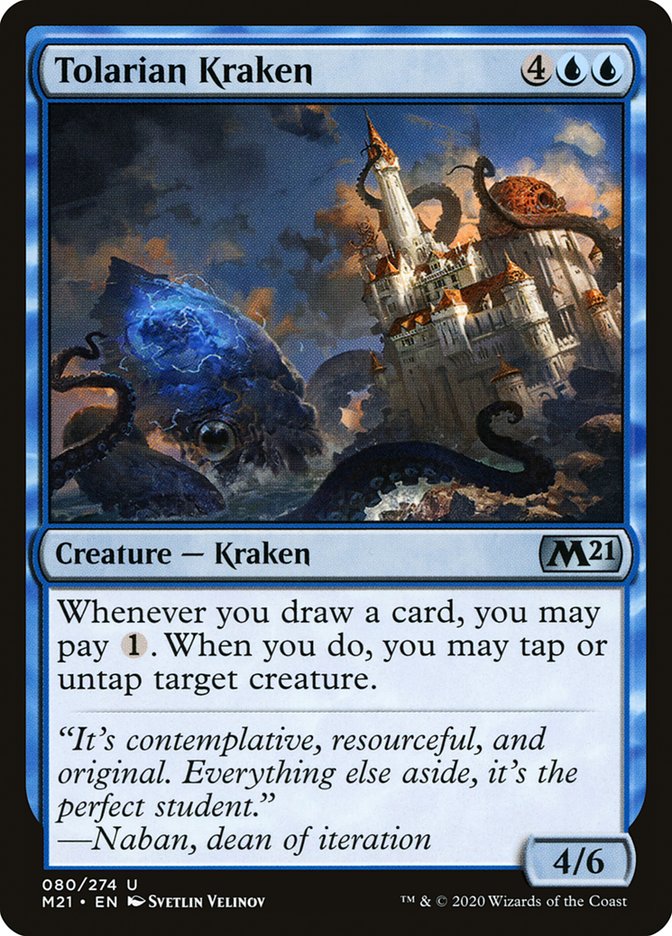 Tolarian Kraken [Core Set 2021] | Rock City Comics