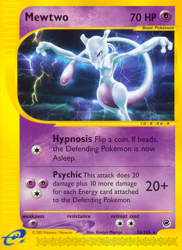 Mewtwo (56/165) [Expedition: Base Set] | Rock City Comics