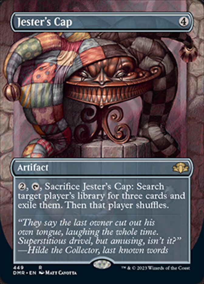 Jester's Cap (Borderless Alternate Art) [Dominaria Remastered] | Rock City Comics