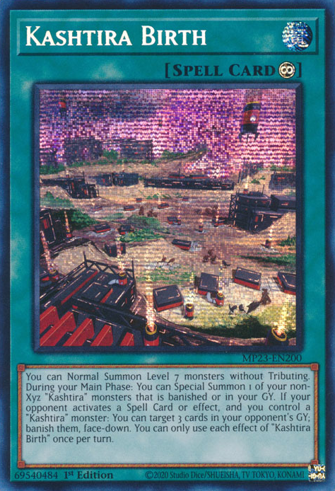 Kashtira Birth [MP23-EN200] Prismatic Secret Rare | Rock City Comics