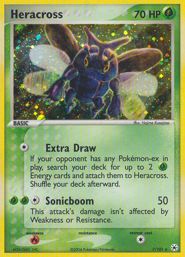 Heracross (7/101) [EX: Hidden Legends] | Rock City Comics