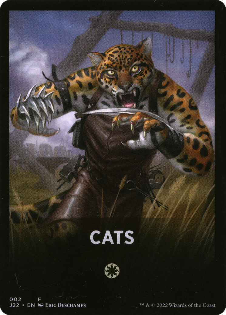 Cats Theme Card [Jumpstart 2022 Front Cards] | Rock City Comics