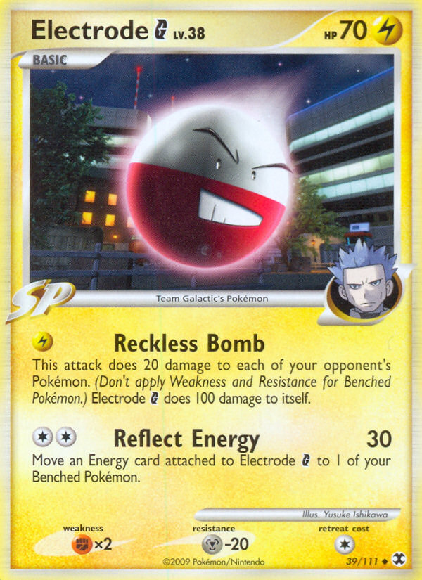 Electrode G (39/111) [Platinum: Rising Rivals] | Rock City Comics