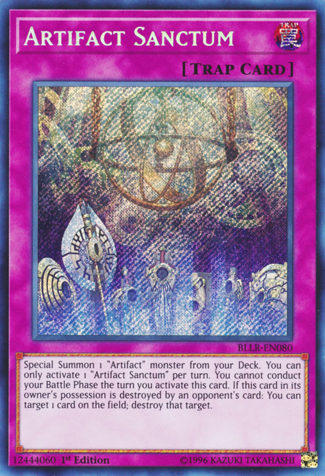 Artifact Sanctum [BLLR-EN080] Secret Rare | Rock City Comics