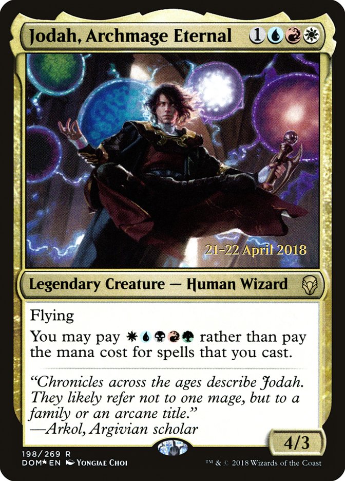 Jodah, Archmage Eternal  [Dominaria Prerelease Promos] | Rock City Comics