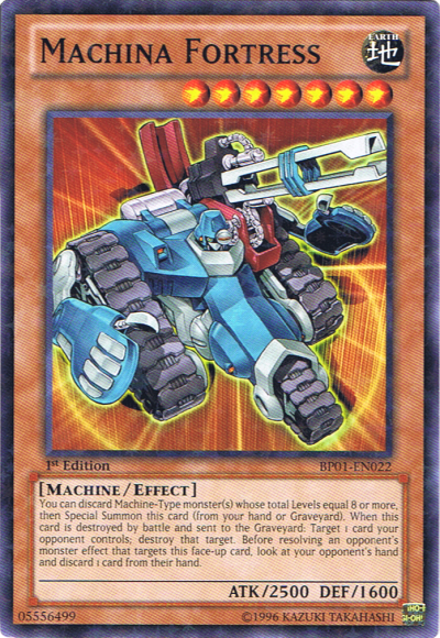 Machina Fortress [BP01-EN022] Starfoil Rare | Rock City Comics