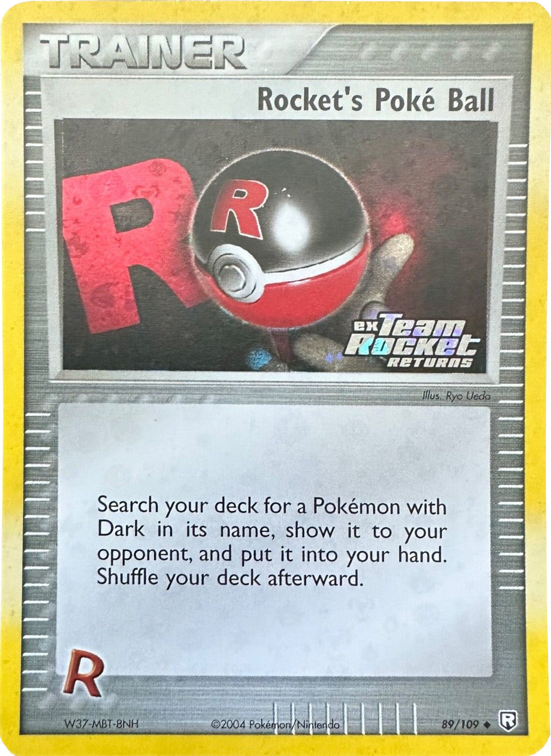 Rocket's Poke Ball (89/109) (Stamped) [EX: Team Rocket Returns] | Rock City Comics